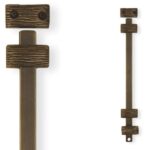 Groove Door Tower Bolt