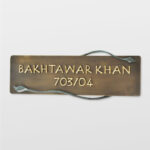 LEAVES Signage - Personalized Nameplate For Home Decor