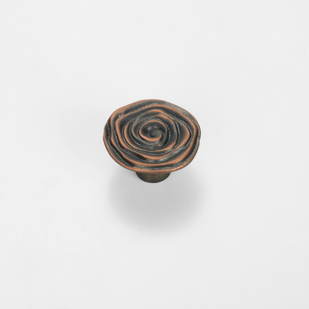 Rose Rose Cabinet Knob - Image 1
