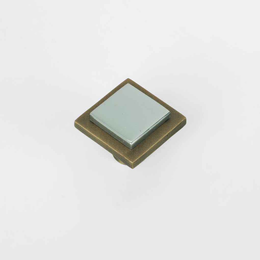 Square Square Cabinet Knob - Image 1