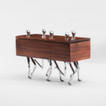 FIVE WALKERS - Teak Wood Box For Storage