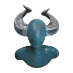 THE DEVIL IN ME - Modern Brass Wall Sculpture For Bold Spaces