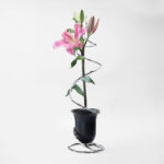 EDEN VASE – Elegant Metal Flower Vase For Homes (Chromed Brass)