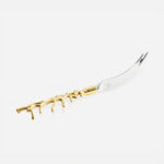 HARVEST CHEESE KNIFE - Fine Cheese Knife (Polished Brass)