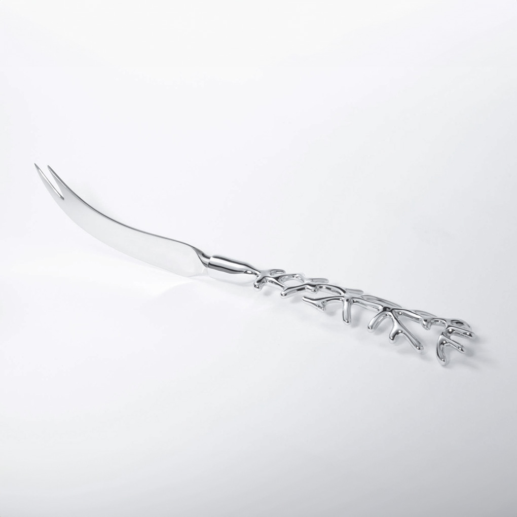 Harvest Cheese Knife2 HARVEST CHEESE KNIFE - Fine Cheese Knife (Chromed Brass) - Image 1