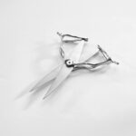 ID SCISSORS - Cutting Scissors for Home/Studio/Office Use (Chromed Brass)