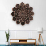 SACRED WALL ART - Nature Inspired Brass Wall Art For Home Interiors