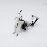 ID TAPE DISPENSER - Unique Tape Dispenser for Office/Home (Chromed Brass)