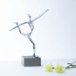 RUNNER - Sporty Brass Table Sculpture For Home And Office Decor