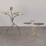 MANTIS ACCENT TABLE -  Nature Inspired Brass Side Table For Home Interiors