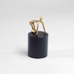 MEASURING APE - Quirky Measuring Tape for Home/Studio use (Burnished Brass)
