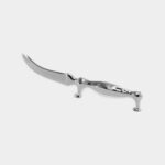PRIMITIVE CHEESE KNIFE – Handcrafted Brass Cheese Knife