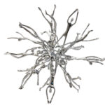 DANDELION - Contemporary Brass Table Sculpture For Home Decor