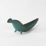 TIPPLER - Brass Tray For Trinkets, Keys, Or Jewelry (Verdigris)