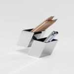 TECTONIC PEN HOLDER – Premium Stainless Steel Pen Stand