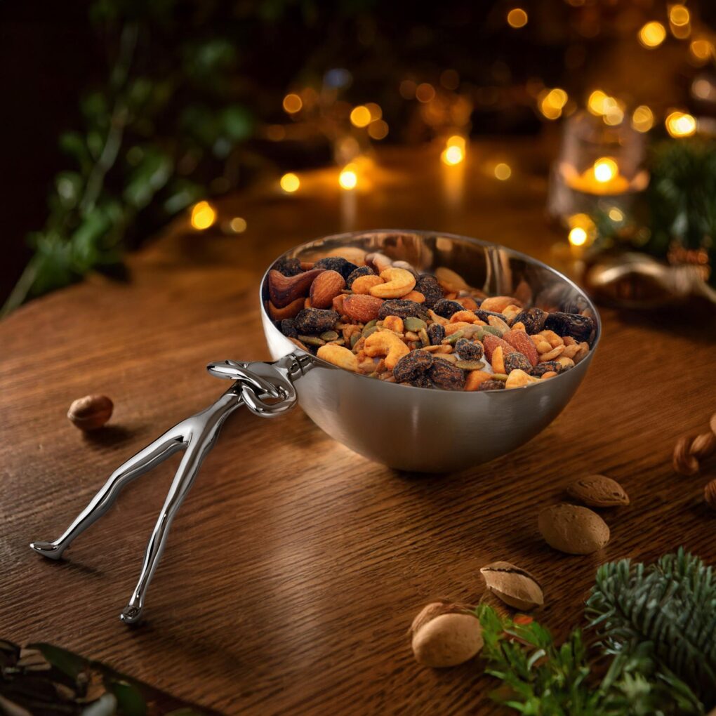 NUT BOWL– Minimal Brass Bowl For Snacks Or Decor - Image 3