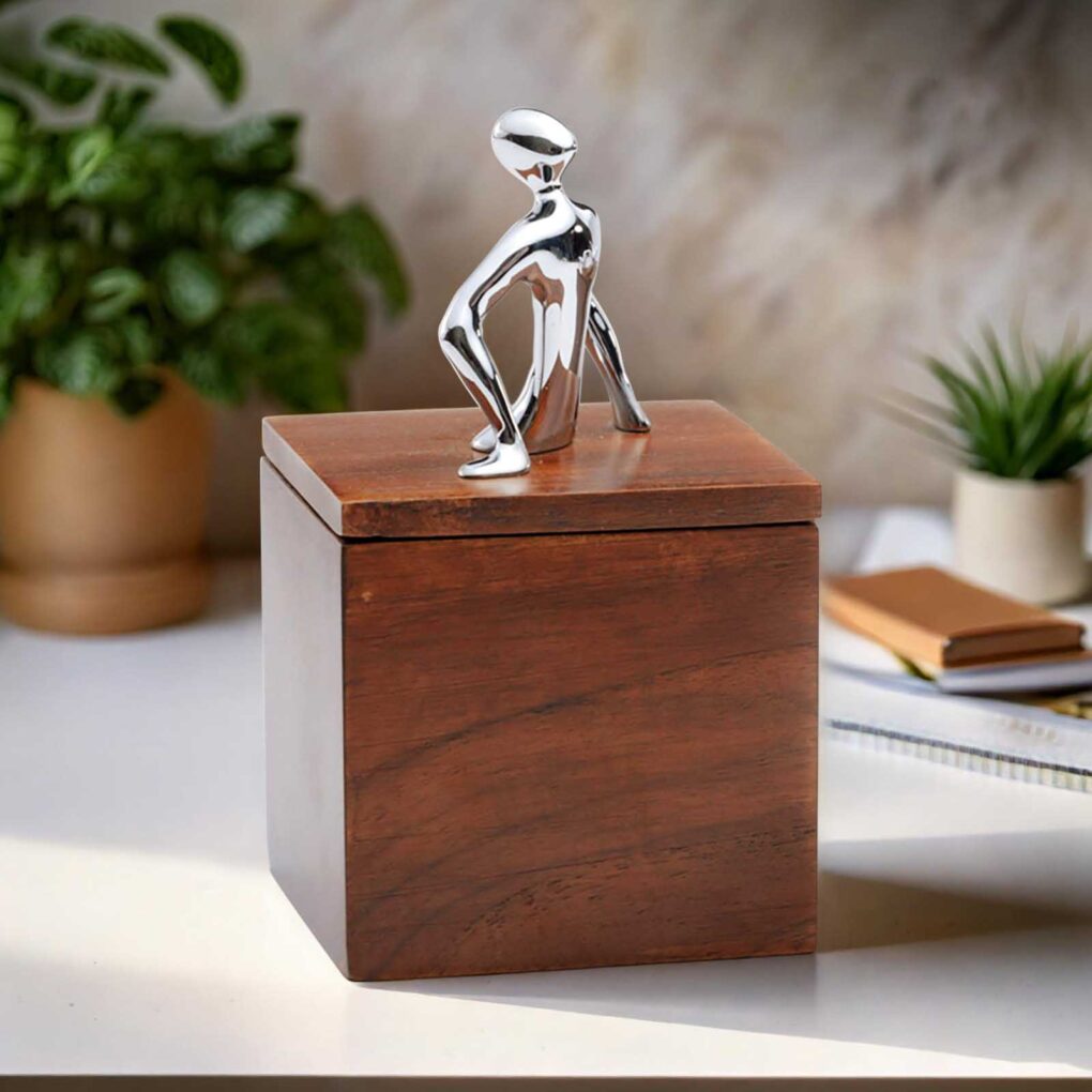 OUT BOX - Quirky Wooden Box for Trinkets - Image 4