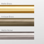 25mm Brass Pole Strong