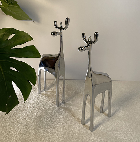 DEAR DEER – Playful Brass Table Sculpture For Whimsical Decor