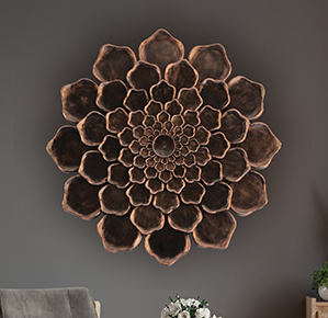 SACRED WALL ART – Nature Inspired Brass Wall Art For Home Interiors