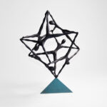 THE HEX - Captivating Brass Table Sculpture For Home Decor